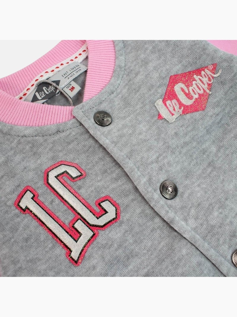 Lee Cooper - Completo giacca e pantalone jogging neonata Grigio - Kiabi