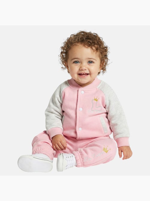 Lee Cooper - Completo giacca e pantalone jogging neonata - Kiabi Lee Cooper - Completo giacca e pantalone jogging neonata - Kiabi