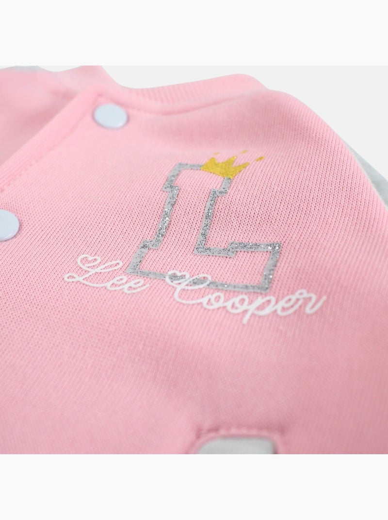 Lee Cooper - Completo giacca e pantalone jogging neonata Rosa - Kiabi