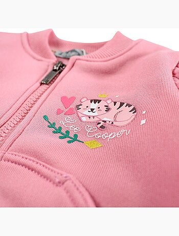 Lee Cooper - Completo giacca e pantalone jogging neonata