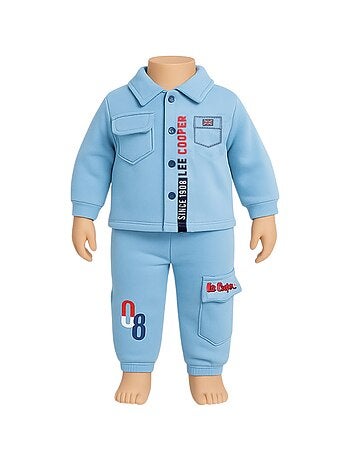 Lee Cooper - Completo giacca e pantalone jogging neonato bambino