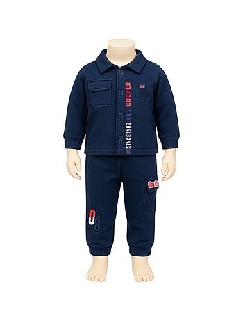 Lee Cooper - Completo giacca e pantalone jogging neonato bambino