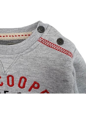 Lee Cooper - Completo maglietta a maniche lunghe con giacca e pantalone neonato
