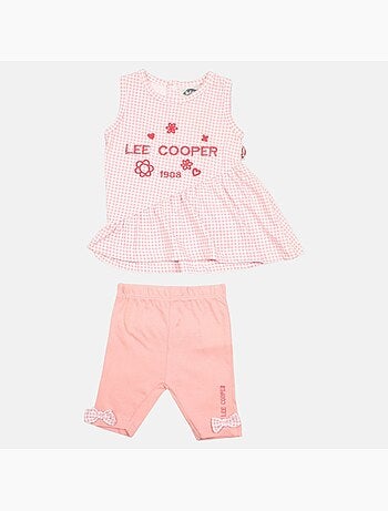 Lee Cooper - Completo maglietta e leggings neonato