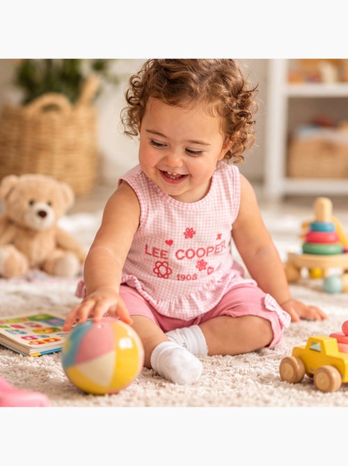 Lee Cooper - Completo maglietta e leggings neonato - Kiabi