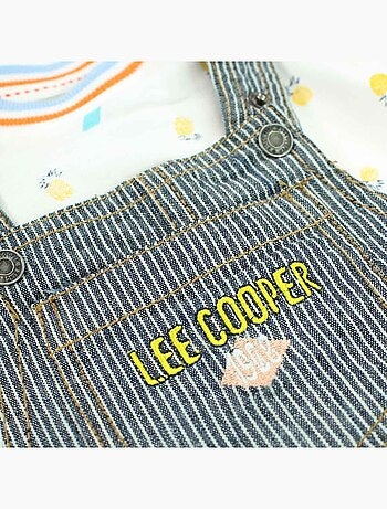 Lee Cooper - Completo maglietta e salopette neonato