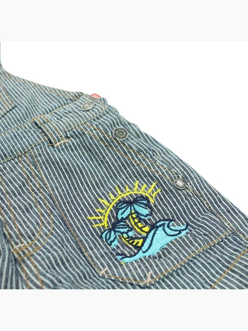 Lee Cooper - Completo maglietta e salopette neonato Bianco - Kiabi