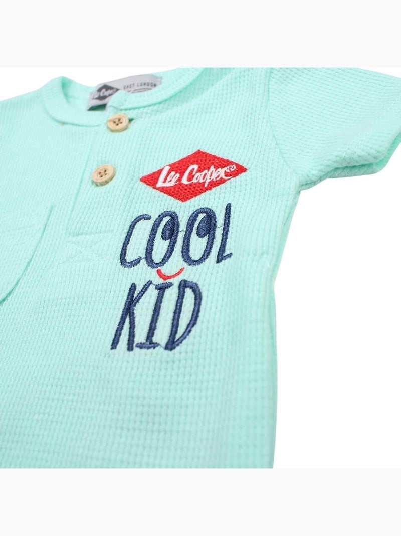 Lee Cooper - Completo maglietta e short con cappello neonato Grigio - Kiabi