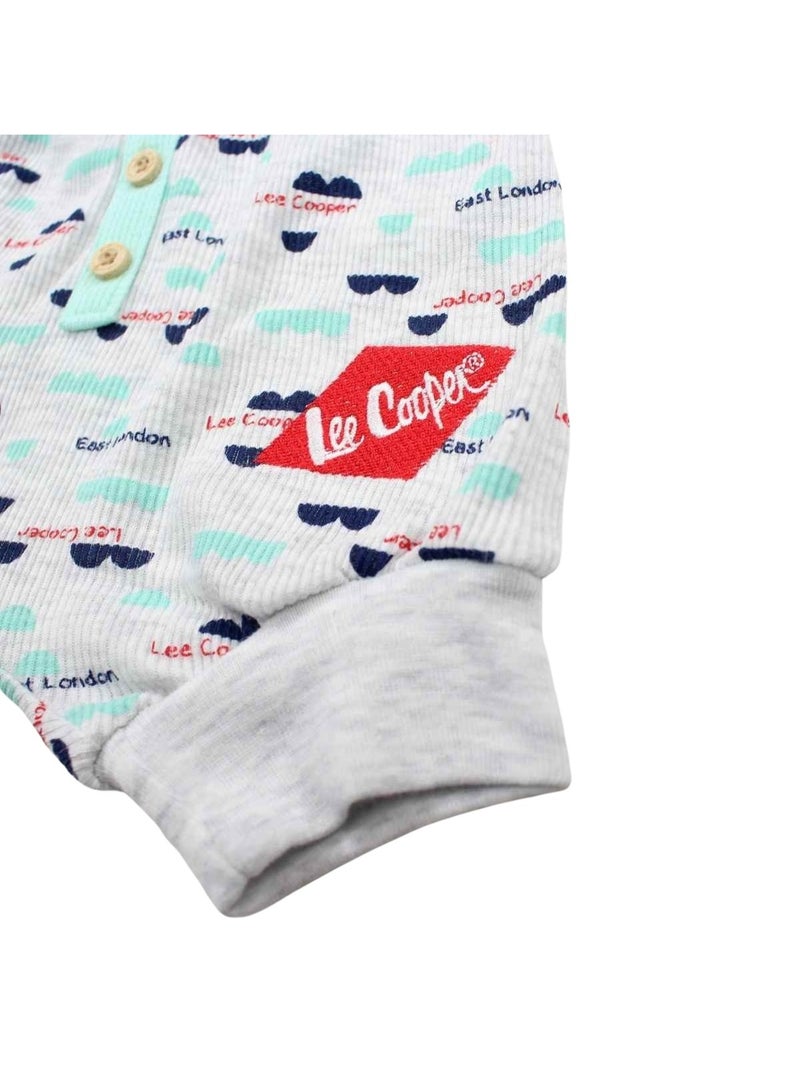 Lee Cooper - Completo maglietta e short con cappello neonato Grigio - Kiabi