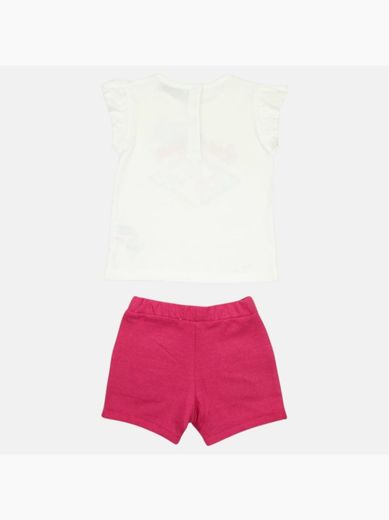 Lee Cooper - Completo maglietta e short neonato Bianco - Kiabi