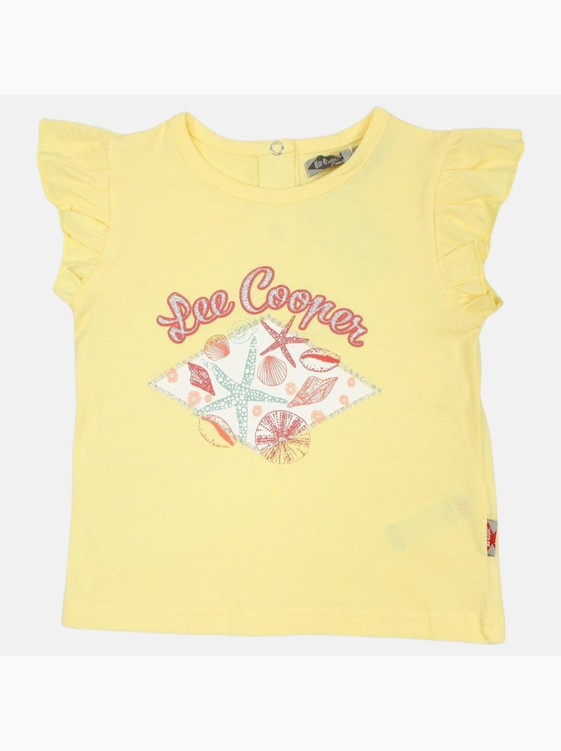 Lee Cooper - Completo maglietta e short neonato Giallo - Kiabi
