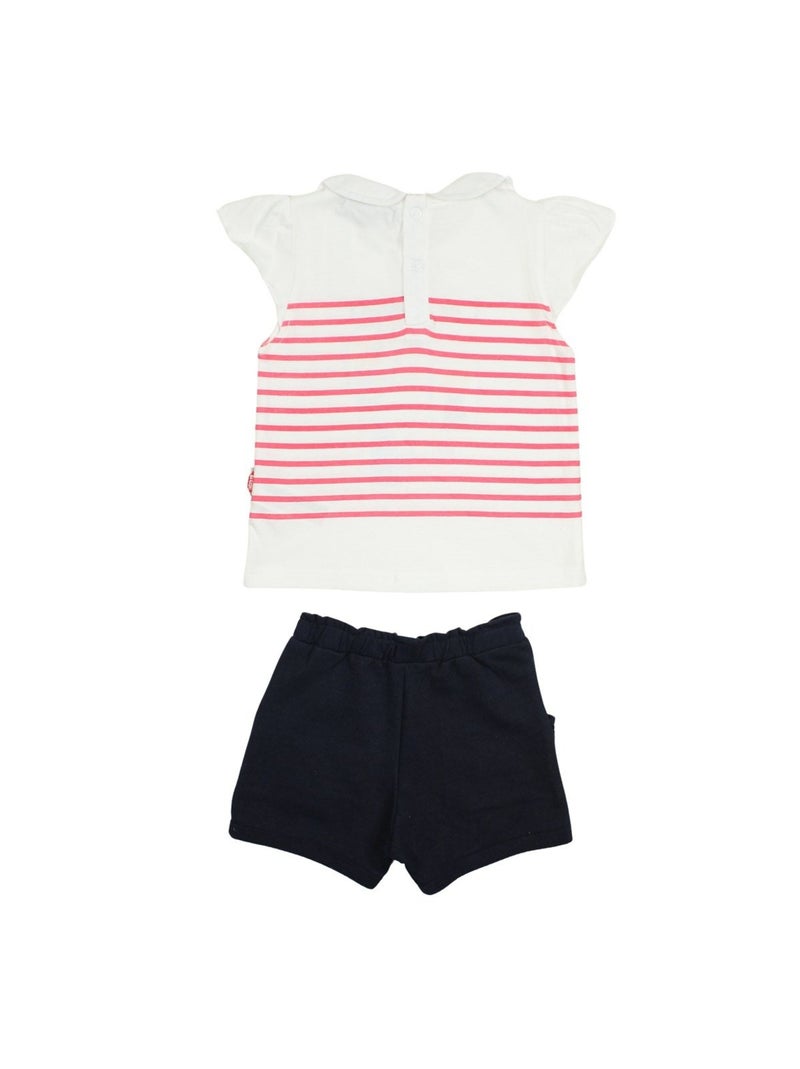 Lee Cooper - Completo maglietta e short neonato Rosa - Kiabi