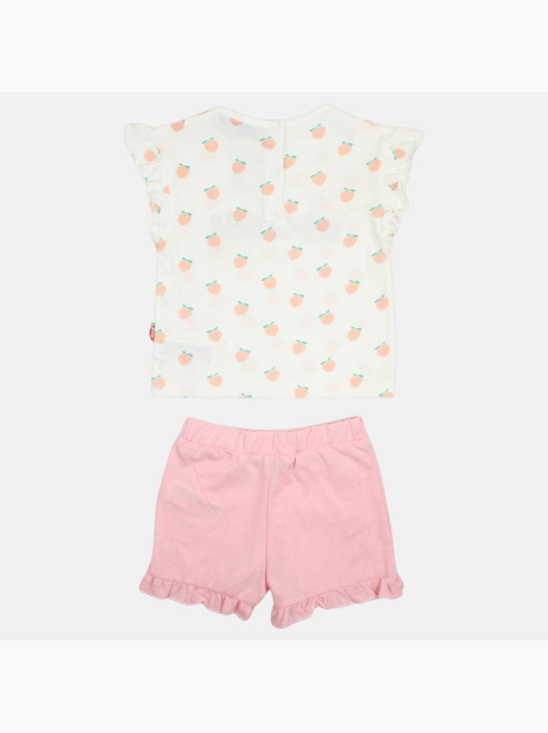 Lee Cooper - Completo maglietta e short neonato Rosa - Kiabi