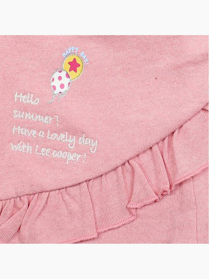 Lee Cooper - Completo maglietta e short neonato Rosa - Kiabi