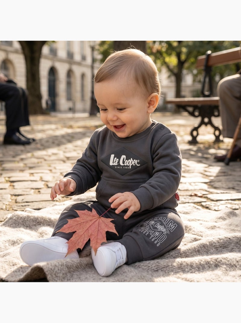 Lee Cooper - Completo neonato bambino Grigio antracite - Kiabi
