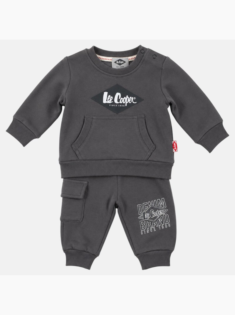 Lee Cooper - Completo neonato bambino Grigio antracite - Kiabi