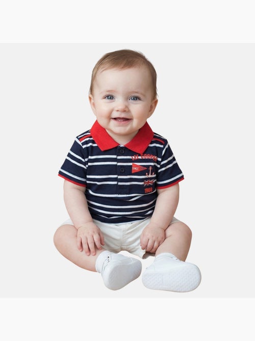 Lee Cooper - Completo neonato maschio polo a maniche corte e pantaloncino - Kiabi