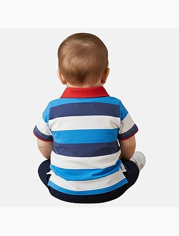 Lee Cooper - Completo neonato maschio polo a maniche corte e pantaloncino