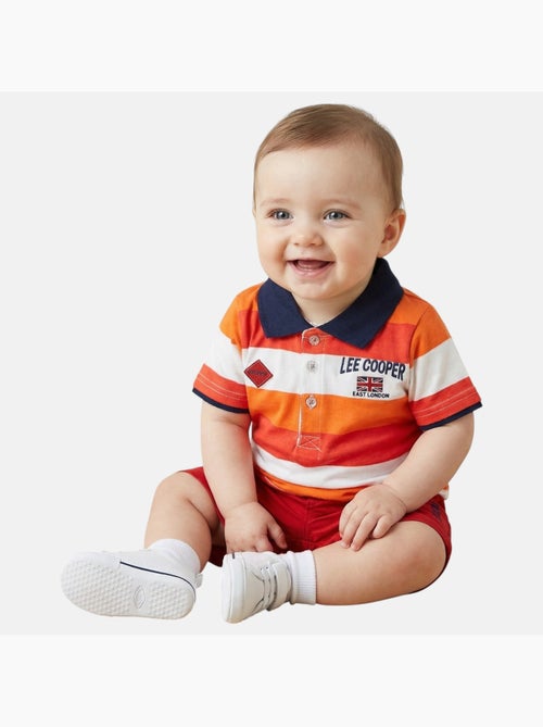 Lee Cooper - Completo neonato maschio polo a maniche corte e pantaloncino - Kiabi
