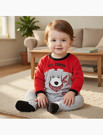 Lee Cooper - Completo pigiama e body con accessori