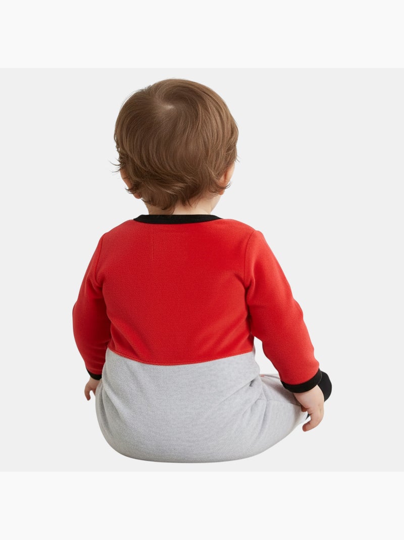 Lee Cooper - Completo pigiama e body con accessori Rosso - Kiabi