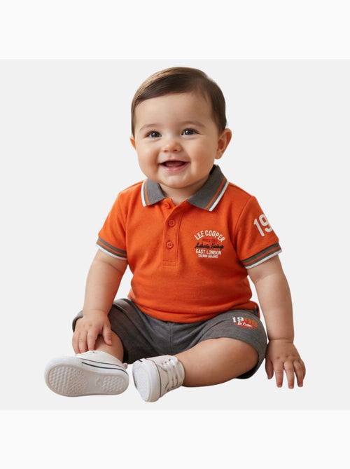 Lee Cooper - Completo polo e short neonato bambino - Kiabi