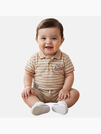 Lee Cooper - Completo polo e short neonato bambino
