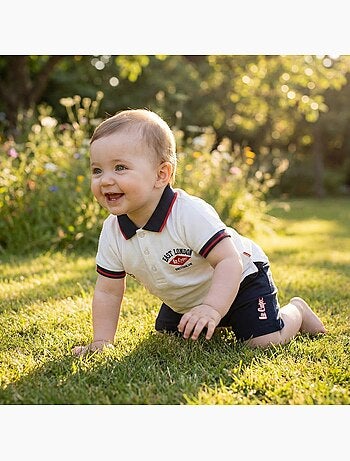 Lee Cooper - Completo polo e short neonato bambino