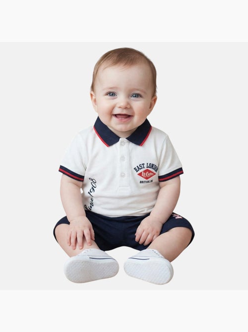 Lee Cooper - Completo polo e short neonato bambino - Kiabi