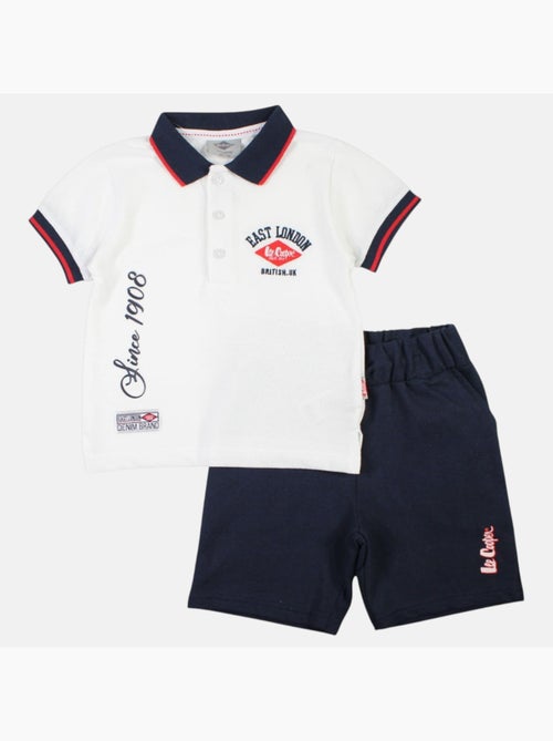 Lee Cooper - Completo polo e short neonato bambino - Kiabi