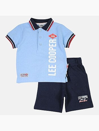 Lee Cooper - Completo polo e short neonato bambino