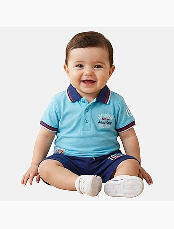 Lee Cooper - Completo polo e short neonato bambino