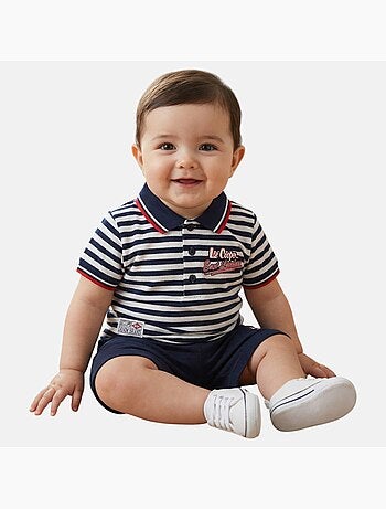 Lee Cooper - Completo polo e short neonato bambino