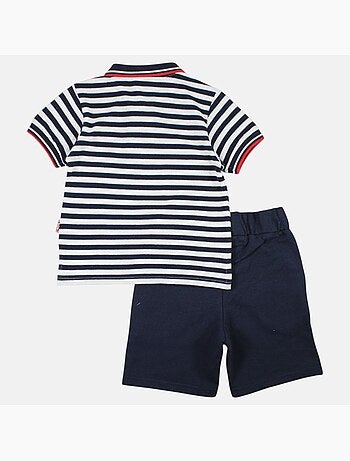 Lee Cooper - Completo polo e short neonato bambino