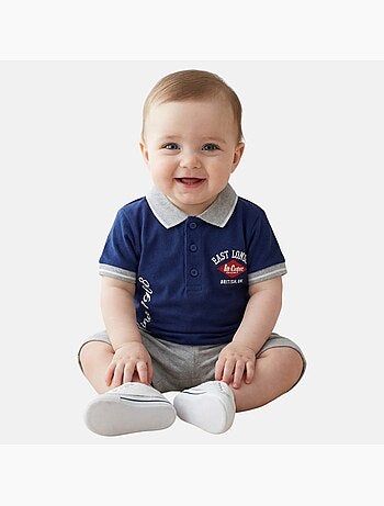 Lee Cooper - Completo polo e short neonato bambino