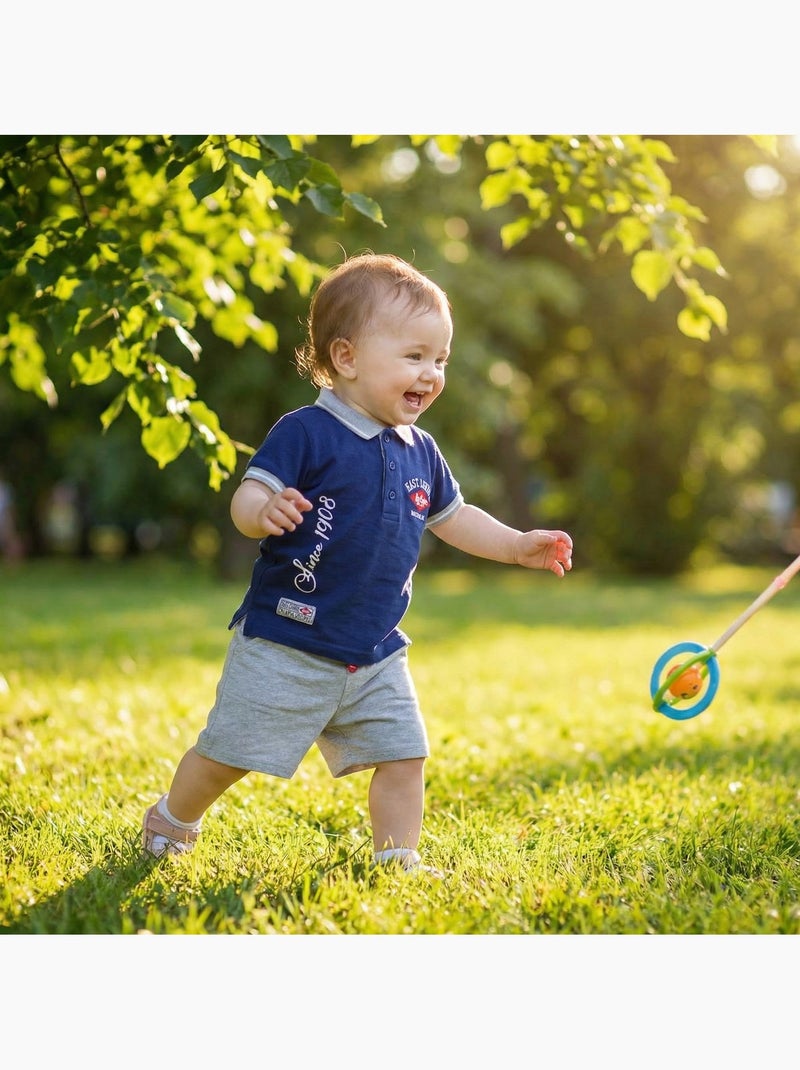 Lee Cooper - Completo polo e short neonato bambino Blu marino - Kiabi