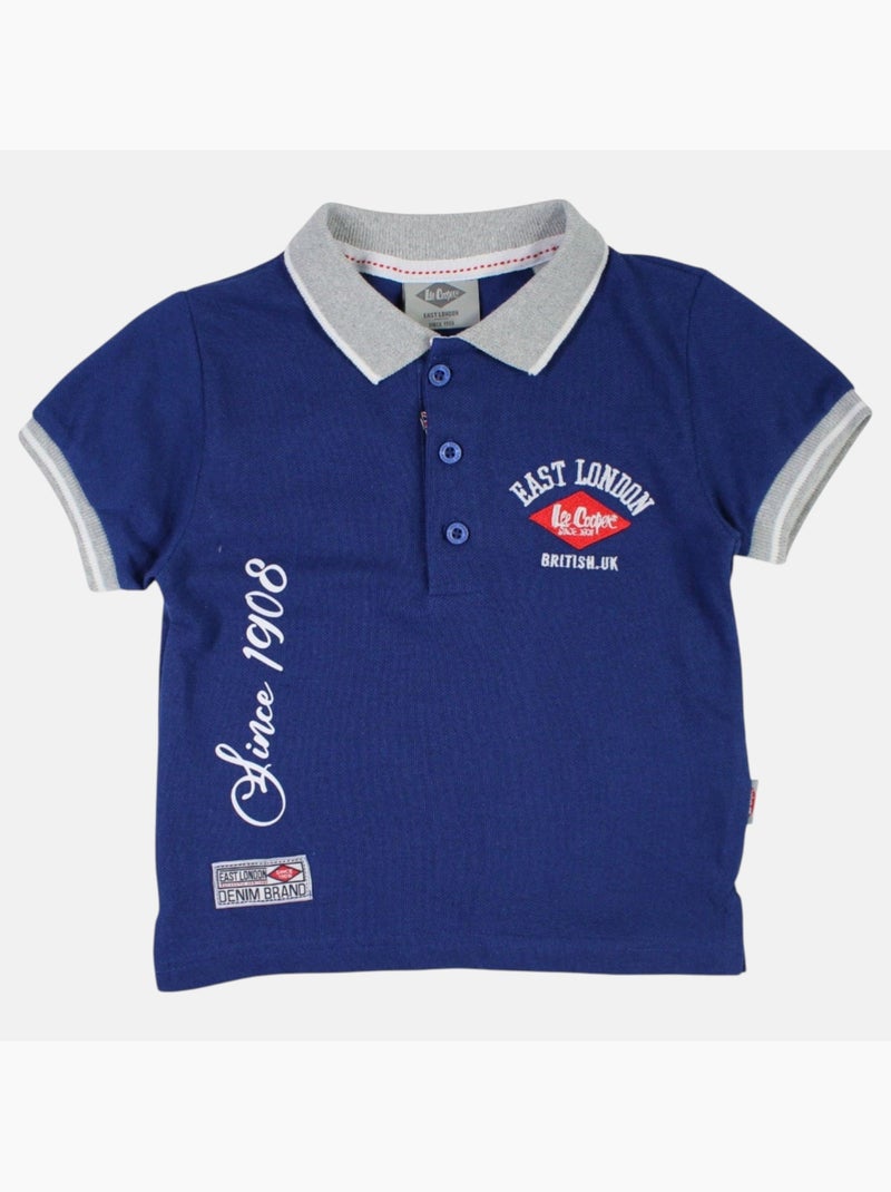 Lee Cooper - Completo polo e short neonato bambino Blu marino - Kiabi