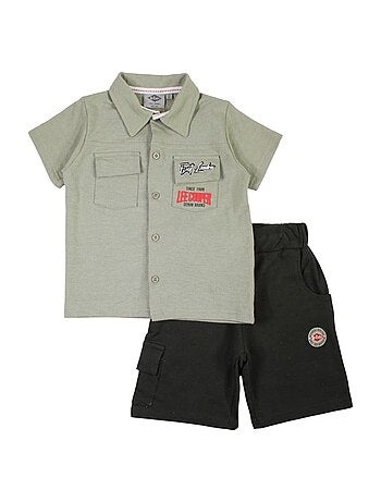Lee Cooper - Completo polo e short neonato bambino