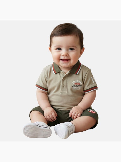 Lee Cooper - Completo polo e short neonato bambino - Kiabi
