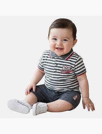 Lee Cooper - Completo polo e short neonato bambino