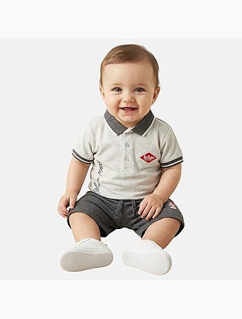Lee Cooper - Completo polo e short neonato bambino