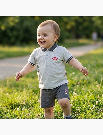 Lee Cooper - Completo polo e short neonato bambino