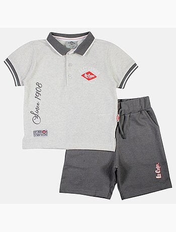Lee Cooper - Completo polo e short neonato bambino