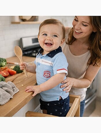 Lee Cooper - Completo polo e short neonato