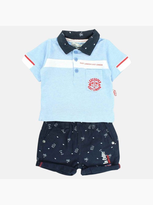 Lee Cooper - Completo polo e short neonato - Kiabi