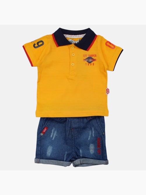 Lee Cooper - Completo polo e short neonato - Kiabi