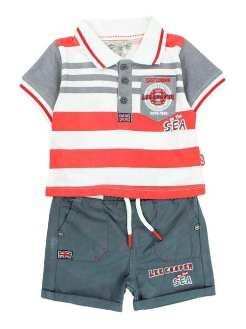 Lee Cooper - Completo polo e short neonato - Kiabi