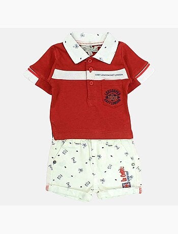 Lee Cooper - Completo polo e short neonato
