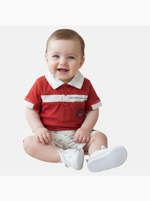 Lee Cooper - Completo polo e short neonato - Kiabi