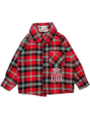 Lee Cooper - Completo t-shirt con camicia e pantalone neonato